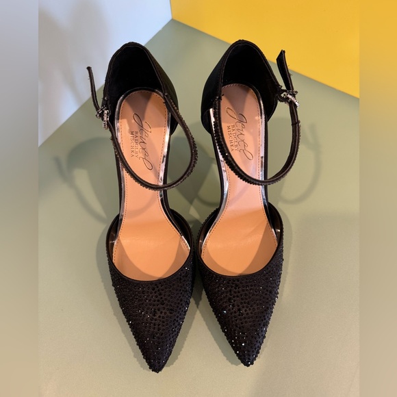 ✨ Jewel Badgley Mischka Jailene Ankle Strap Stiletto - Size: 7 - NWOB! ✨ - Picture 6 of 8